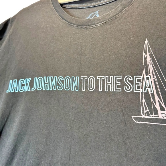 Jack Johnson To The Sea 2010 World Tour Black Shirt XL Limited Edition - Picture 5 of 6